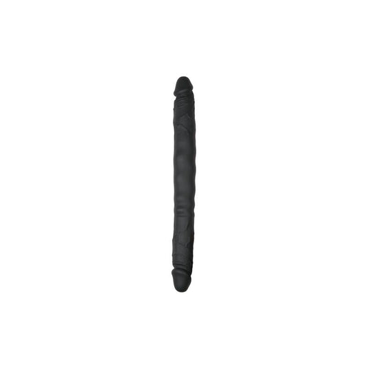 Dildo Doble Flexible Negro 40 cm