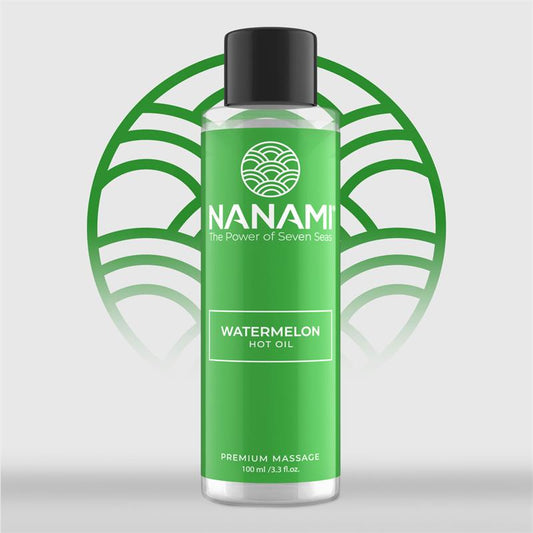 Nanami Aceite de Masaje Efecto Calor Aroma a Sandia 100ml
